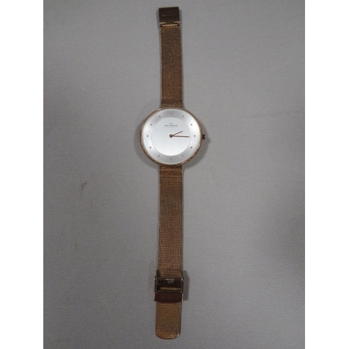 357 - A GENTS SKAGEN WRISTWATCH