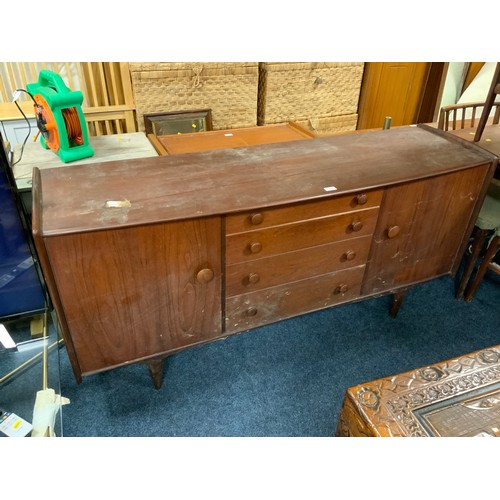 780 - A ‘Younger Ltd’ mid-century teak sideboard, width 168 cm A/F