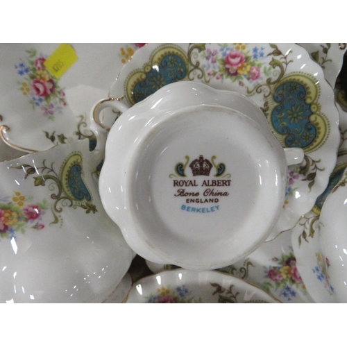 146 - A Royal Albert 22 piece Berkley tea set