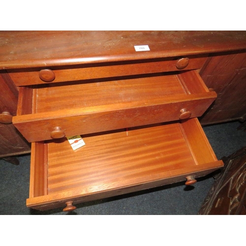 780 - A ‘Younger Ltd’ mid-century teak sideboard, width 168 cm A/F