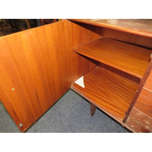 780 - A ‘Younger Ltd’ mid-century teak sideboard, width 168 cm A/F