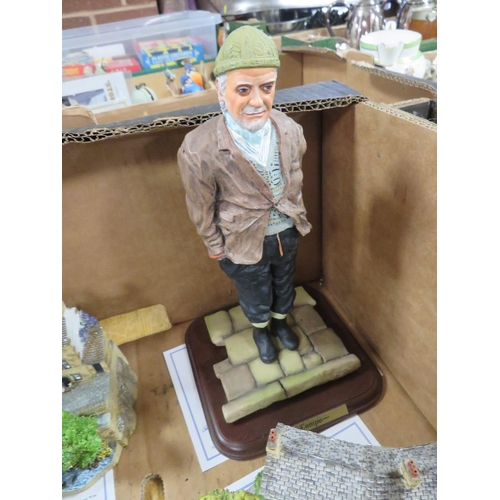 95 - Eight Danbury Mint 'Last of the Summer Wine' figures many with certificates