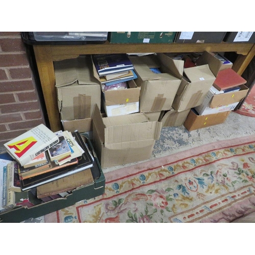 99 - A large quantity of books to include local history, railway etc (in many boxes )