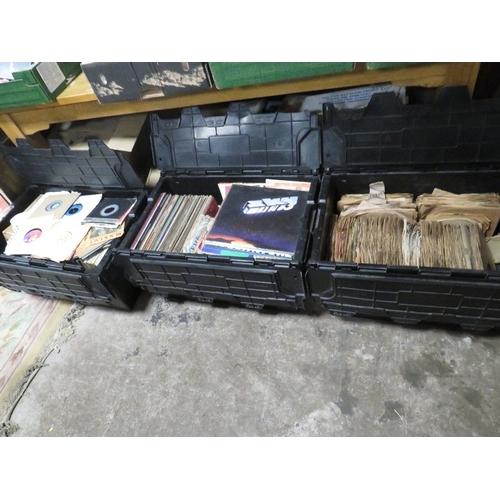 57 - A large quantity of LP records, 7