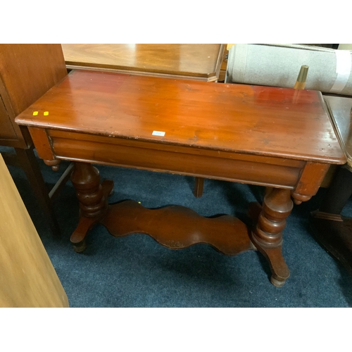 775 - A Victorian stained pine washstand