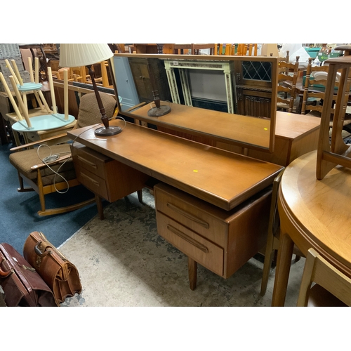 855 - A mid century G-Plan teak dressing table