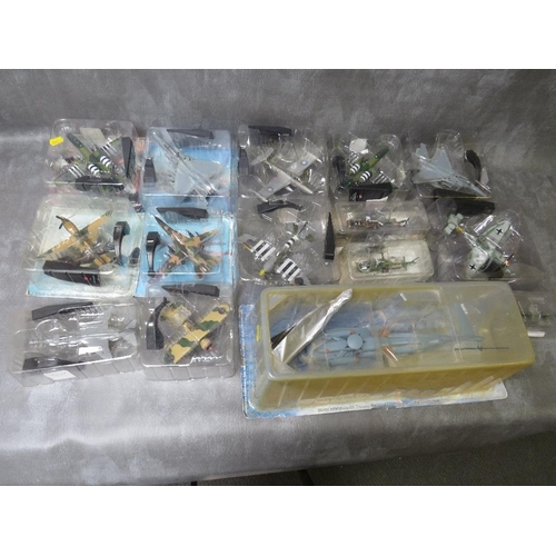 110 - FIFTEEN AMER MODEL AEROPLANES, to include Sikersky Sea Dragon, Hawker Tempest, Republic F84 Thunderj... 