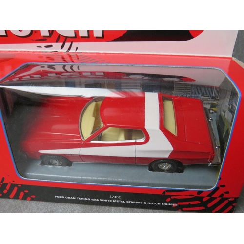 168 - A CORGI 'STARKSY AND HUTCH TV SERIES' BOX SET - S7402, Ford Gran Torino with white metal Starsky and... 