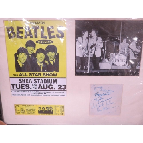 4 - A quantity of Beatles ephemera to include magazines, books and photographs with some reproduction au... 