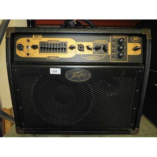 616 - A Peavey Ecoustic EIIU acoustic guitar combo amplifier