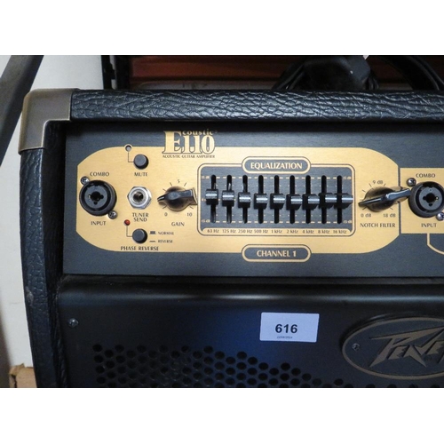 616 - A Peavey Ecoustic EIIU acoustic guitar combo amplifier