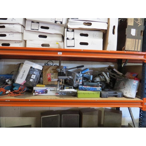 640 - A large selection of boxed and unboxed power tools etc., to include a circular saw