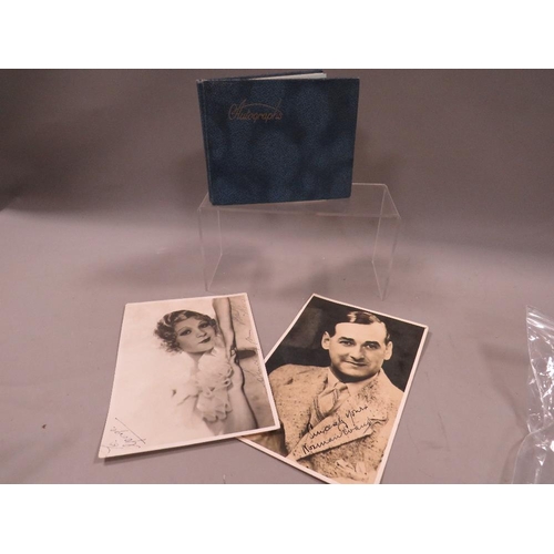 504 - A 1940/50's autograph book, including 