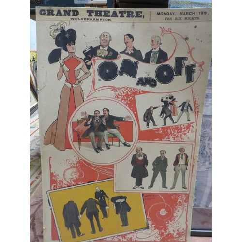 30 - A vintage Grand Theatre Wolverhampton poster