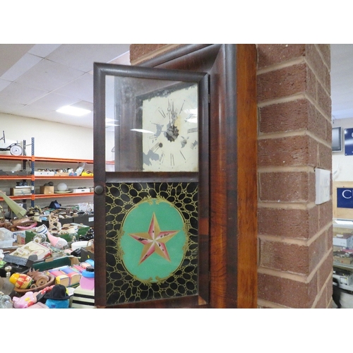 91 - A vintage 30 hour wall clock for restoration