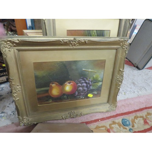 31 - A quantity of mainly framed oils, watercolours and prints, various artists and subjects