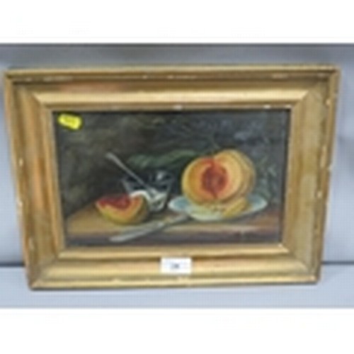 10 - William E. Wigley watercolour unsigned wooded landscape together with an oil on board still life stu... 