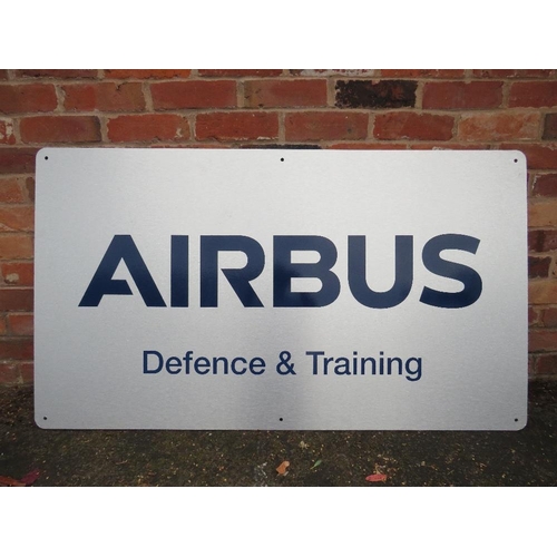 1 - A large aluminium fronted Airbus sign