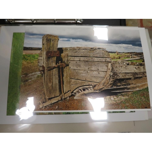 6 - A selection of unmounted and mounted photographic prints