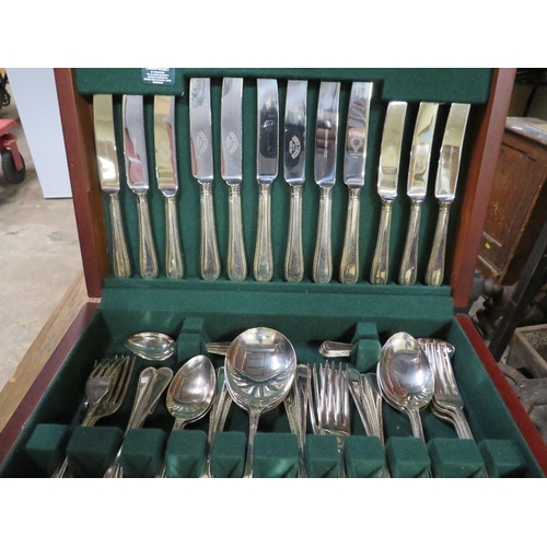 53 - An Arthur Price canteen of cutlery (contents unchecked)