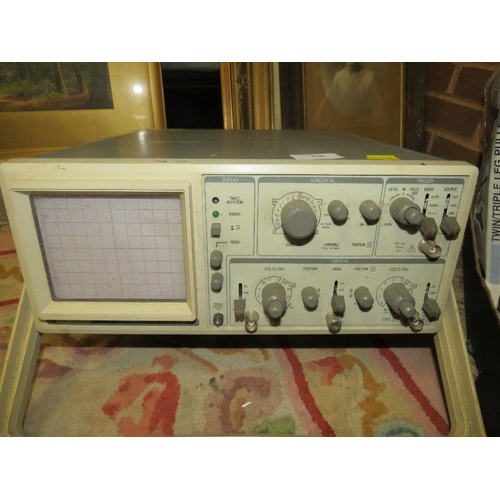 83 - A vintage oscilloscope