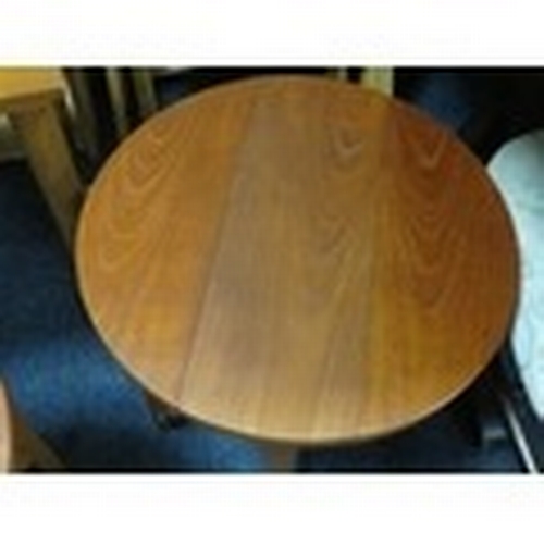 811 - A retro teak nest of three tables