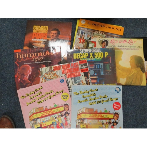 115 - A case of LPs mainly organ and easy listening etc