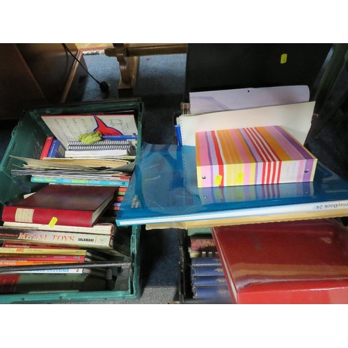 130 - A large quantity of bus, train and tram ephemera to include books, scrapbooks, photograph albums etc