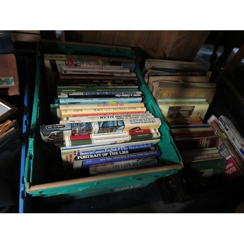 130 - A large quantity of bus, train and tram ephemera to include books, scrapbooks, photograph albums etc