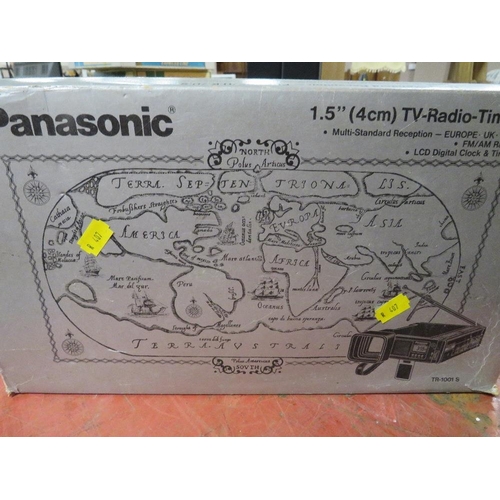 158 - A vintage Panasonic TV radio timer TR-1001 S in original box (unchecked)