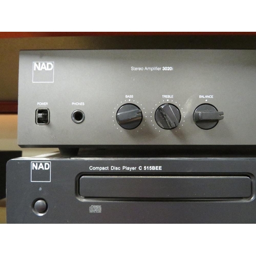 165 - Four Nad stacking stereo separates to include a stereo integrated amplifier C340, CD player 5420 com... 