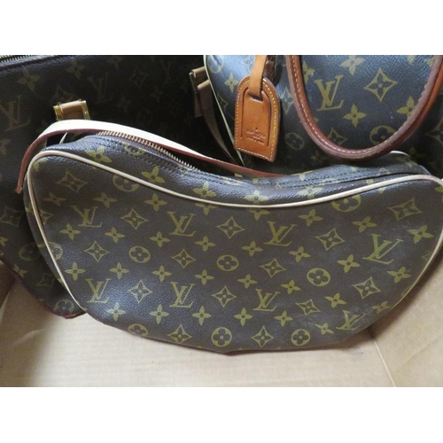 202 - Three replica Louis Vuitton bags