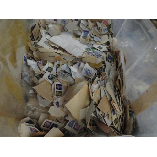 69 - Large quantity of stamps (6 boxes) mainly kilo ware