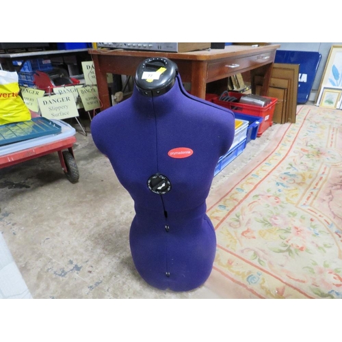 77 - A boxed adjustable mannequin