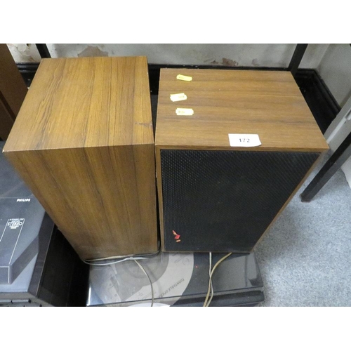 172 - A Phillips FCD562 stereo system together with a Neostar example (unchecked)