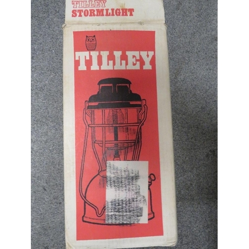 247 - A vintage tilly storm light in original box X246B