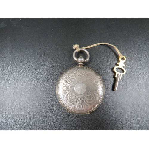 320 - A ladies Victorian silver cased pocket watch