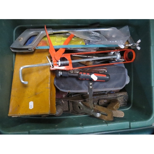 593 - Three large trays of used tools