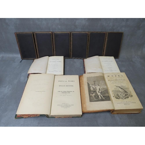 1 - 'LIFE & THE POEMS OF THE REV. GEORGE CRABBE', eight volume set published by John Murray 1834, togeth... 