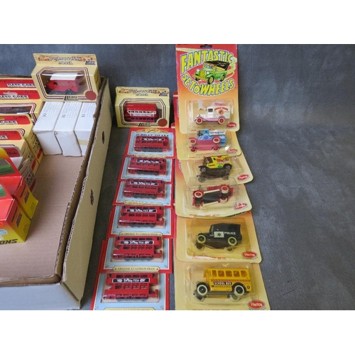 146 - TWENTY ONE BOXED DAYS GONE VEHICLES, to include promotional examples tpogether with six Typhoo Tea t... 