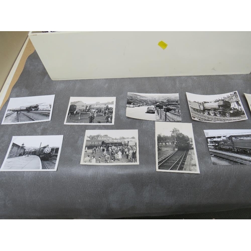 21 - TWO TRAYS OF TRAIN  COACH PHOTOGRAPHS, over 1000 photographs in total