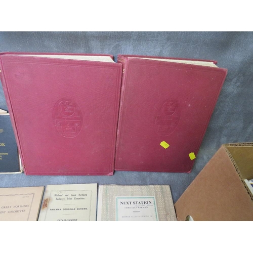 23 - A LARGE BOX OF OFFICIAL RAILWAY PAPERWORK, to include rulebooks, regulations, notices etc