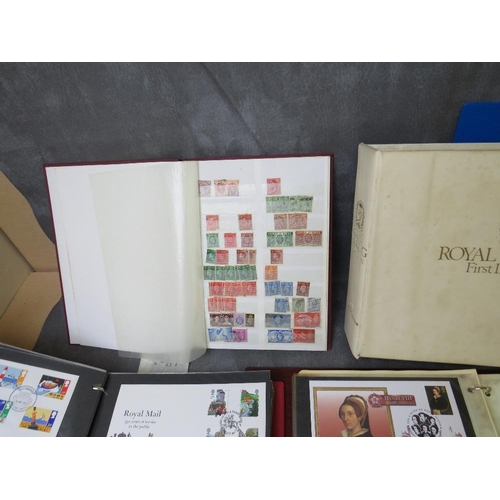 29 - FIVE ALBUMS OF FIRST DAY COVERS, some with coins to include 1981 Charles & Diana Wedding Album, toge... 