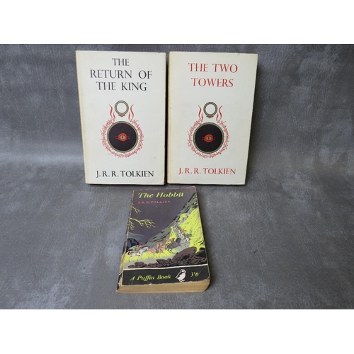 3 - J.R.R.TOLKEIN - 'THE TWO TOWERS', 6th imp 1959 and 'The Return o the King' 5th imp 1959, both with d... 