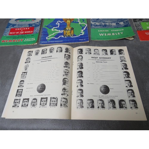 37 - ENGLAND v WEST GERMANY 1966 WORLD CUP FINAL SOUVENIR PROGRAMME, Jules Rimet Cup World Championship 1... 