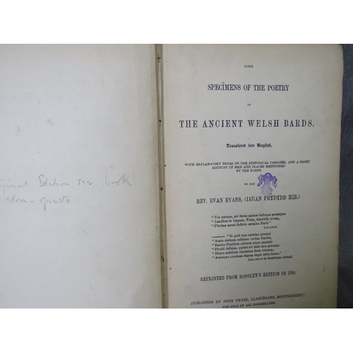 5 - FOUR ANTIQUARIAN VOLUMES - 'MIRACULOUS PROPERTIES AND PREDICTIONS OF EMINENT MEN...' 1821, A/F, poem... 