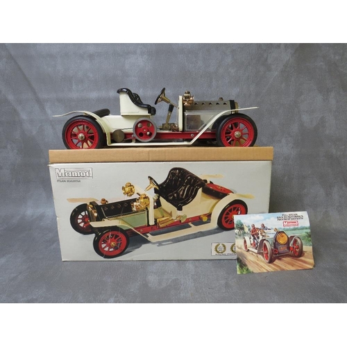 56 - A BOXED MAMOD STEAM ROADSTER SA1, with burner and instructions