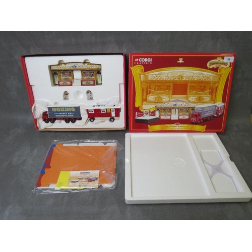 58 - CORGI CLASSIC 31012 THE SHOWMANS RANGE 'MICKEY KIELY BOXING SET', limited edition, with certificate