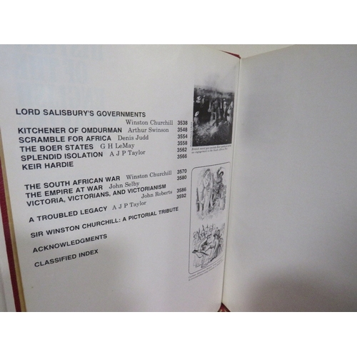 47 - CHURCHILL - HISTORY OF THE ENGLISH SPEAKING PEOPLES, a collection of twenty three volumes (1-23 incl... 