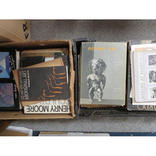 359 - Two boxes of art interest books including Birmingham school of printing 